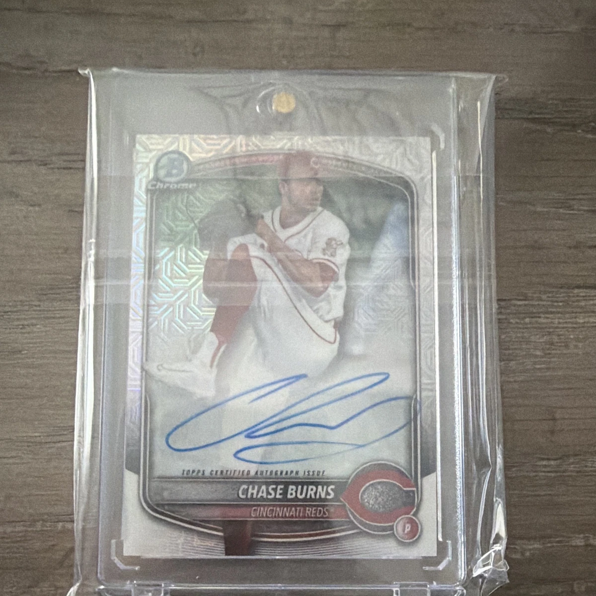Bowman Cincinnati Reds Baseball Autographed Sports Trading Cards