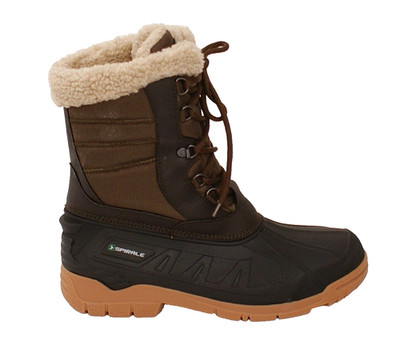 Spirale Women's 9 Brown Tina Snow Boots Winter Boots Made in Bulgaria