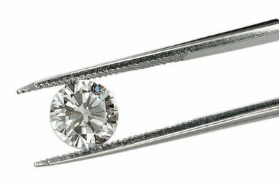 4.2mm 1 Piece WHITE LOOSE Lab Grown Diamond F Color VS-SI Clarity