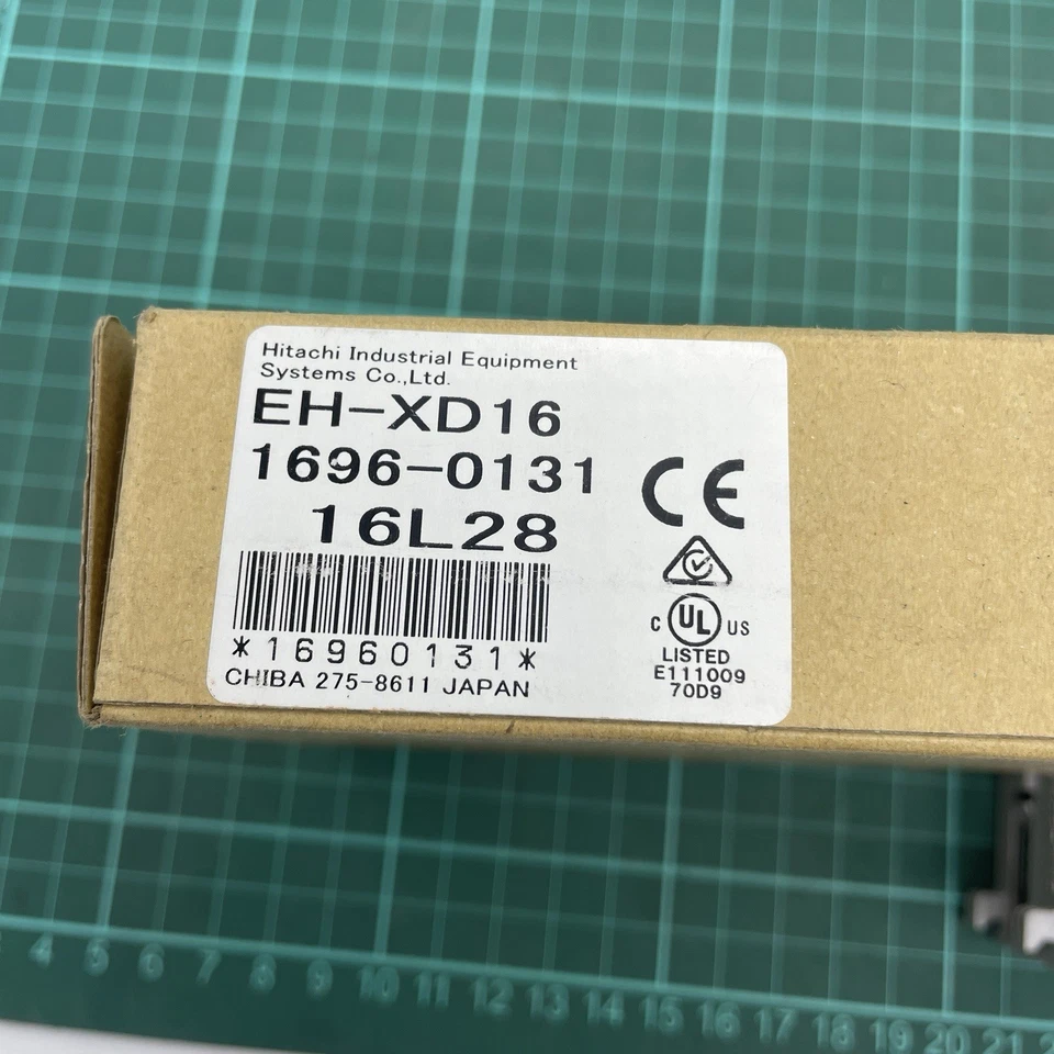 EH-XD16 Hitachi PLC 16 point Input Card Sink Source 24v DC 1696-0131 16L28 NOS - Image 4 of 4