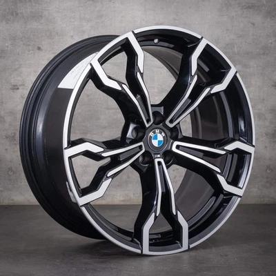 BMW X3M X4M Felge 21 Zoll F97 F98 Styling 765 M 8060041 schwarz glanzgedreht - Bild 1 von 3