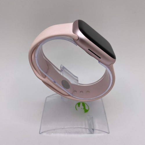 GPS Only Apple Watch Series 9 41MM Pink Aluminum Pink Sport Loop MR943LL/A - Photo 4 sur 6