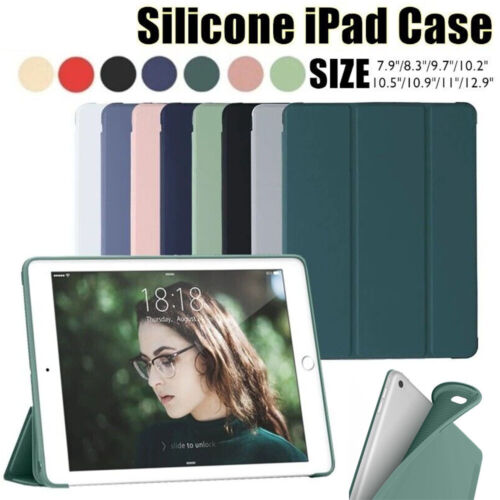 Schutz Hülle Für iPad Air 4/5th 5/6/7/8/9/10th Gen Pro Smart Cover Etui Tasche - Bild 1 von 58