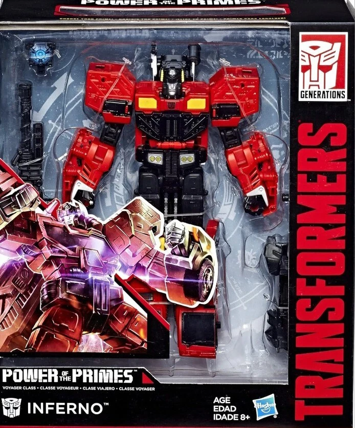 Transformers Generations Power Of The Primes Inferno New MISB Voyager Class - Image 2 of 4