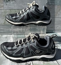 Columbia Techlite Outdry Waterproof Women  s Hiking Shoes Size 7.5 Outdoor Black