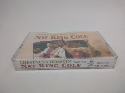 Nat King Cole - Chestnuts Roastin Cassette Tape, 1991 NEW SEALED - Picture 2 of 6