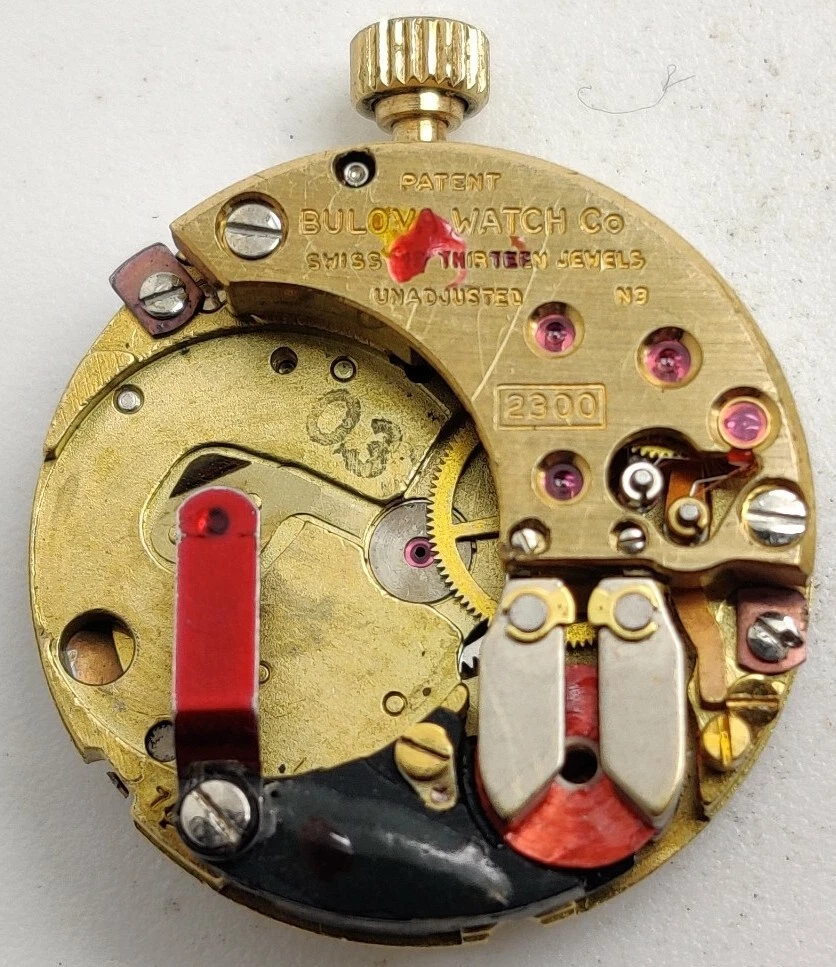 Bulova Accutron Cal. 2300 Tuning fork watch movement for repair eBay