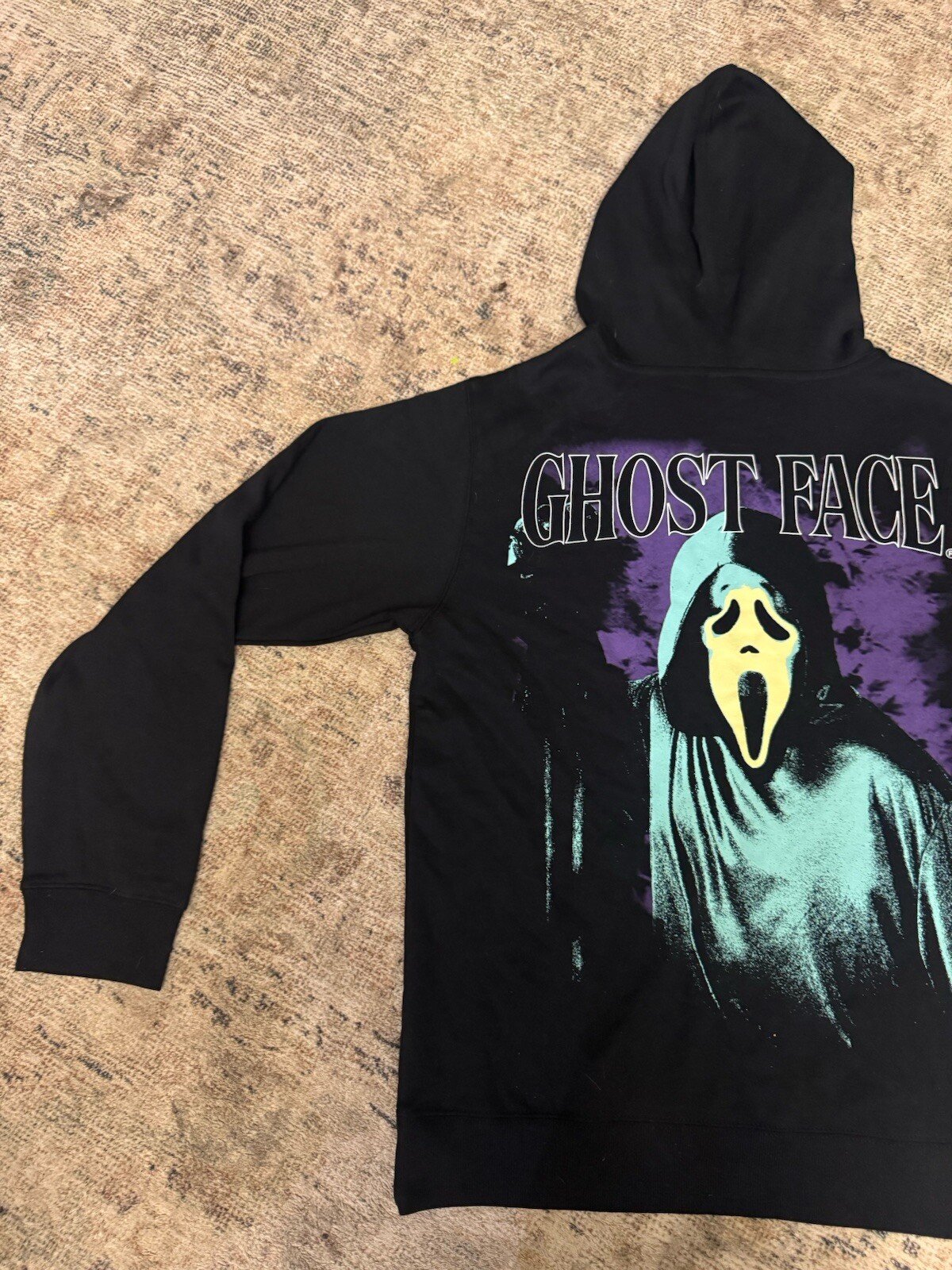 Ghost face Pullover Hoodie Medium. - image 8
