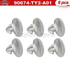 6pcs Engine Access Cover Pin Screw Fastener For Acura ILX, RLX & TLX 2013 & Up
