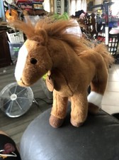 Breyer Horse Of My Very Own Brown -White Leg Bands Aurora World Series 13" Plush