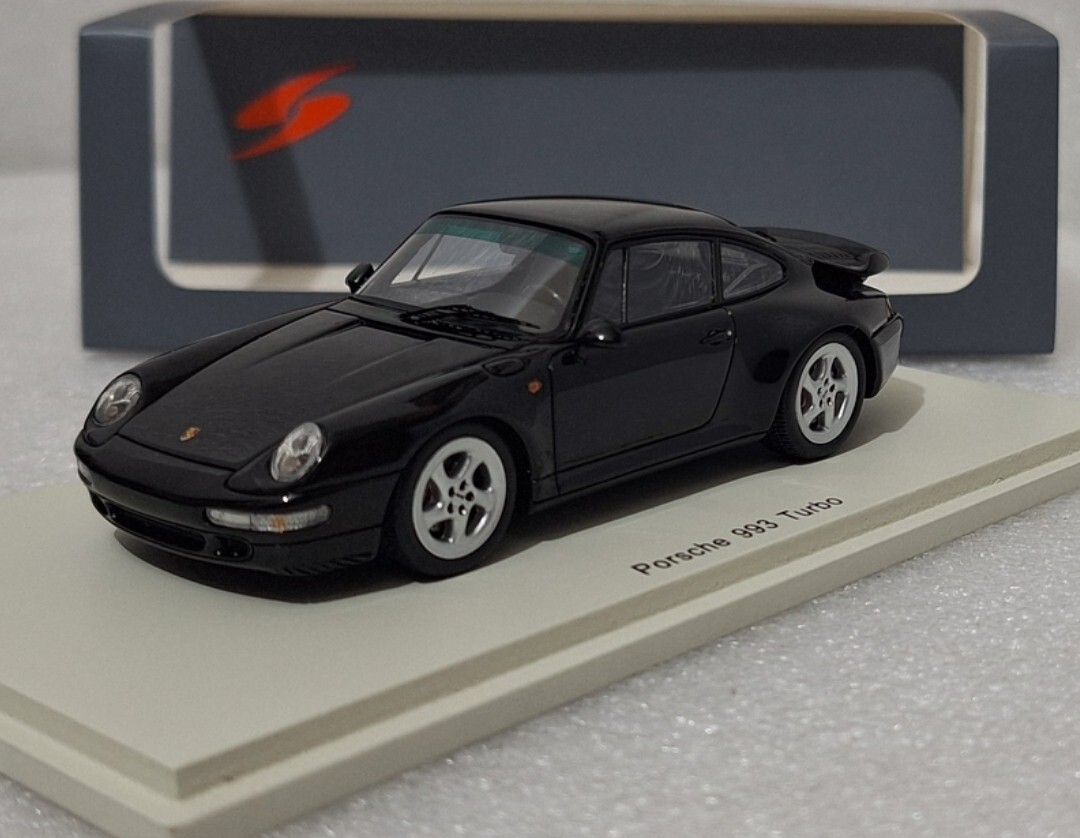 Porsche 911 (993) Turbo 1995 Black 1:43 Spark S4476