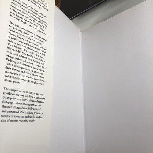 What's Cooking Rice & Risotto Elizabeth Wolf-Cohen Large Hardcover Food Cookbook - Picture 2 of 12