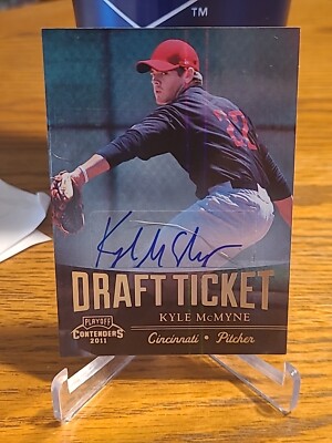 2011 Playoff Contenders Draft Tickets Signatures Kyle McMyne #DT91 Auto