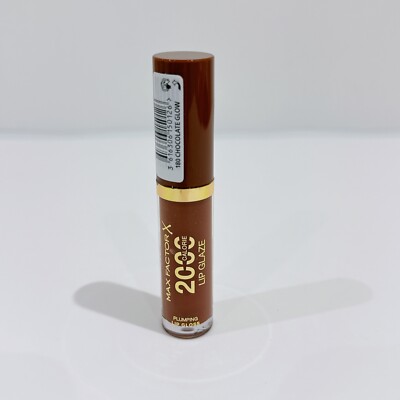 Max Factor 2000 Calorie Lip Glaze Plumping Lipgloss 180 Chocolate Glow