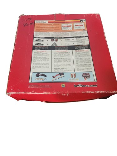 Filtro de aire de alto flujo K&N E-1605 repuesto de aire lavable/reutilizable - Imagen 2 de 3