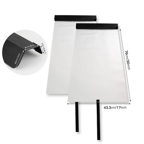 Wrap Kit Tools Paddle / Rubber Squeegee Car Door Panel Covers for Window Tinting - Picture 5 of 11
