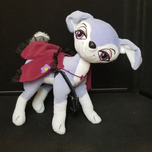 2006 MGA Bratz Petz Dogz Ooh La La Sandrine Dog Cape Purse Dog 10"