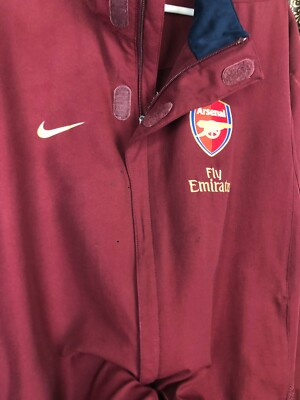 Vintage Nike Arsenal Football Jacket Soccer Track Top