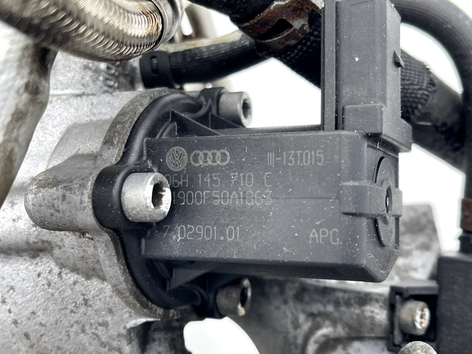 AUDI A4 A5 Q5 2009-2012 2,0 L TURBO MOTOR TURBOCOMPRESOR CON COLECTOR FABRICANTE DE EQUIPOS ORIGINALES Foto 4 de 4