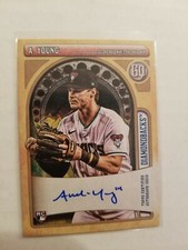 2021 Topps Gypsy Queen Autograph Andy Young RC #GQA-AY Auto Arizona Diamondbacks