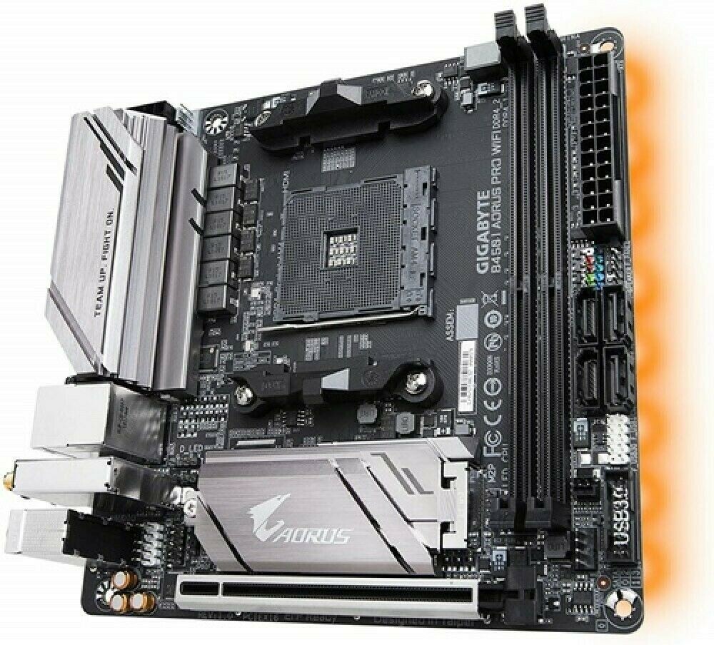 GIGABYTE B450 I AORUS PRO WIFI Motherboard AMDB450 SocketAM4