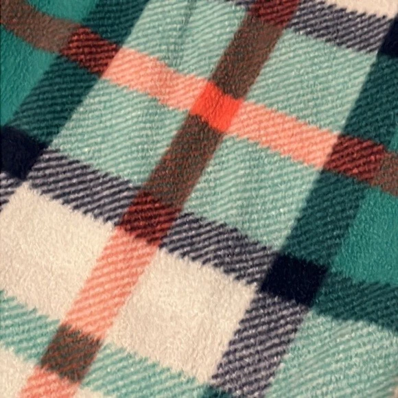 Flirtitude Juniors Pajama Bottoms Green Plaid Medium - Image 3 of 4