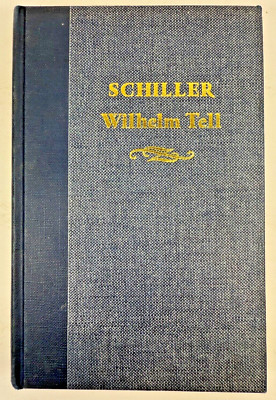 Schiller Wilhelm Tell 1968 German Verse Play Macmillan