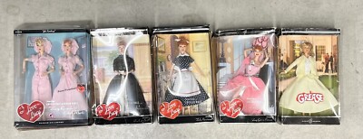 I Love Lucy Barbie Doll & Grease Sandy Barbie Lot