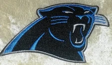 Carolina Panthers 3.5" Iron On/Sew On Embroidered Patch~ Free Tracking!