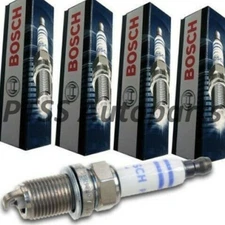 4× Bosch OEM Double Platinum Spark Plugs 06H905601A Set FR5KPP332S for VW AUDI