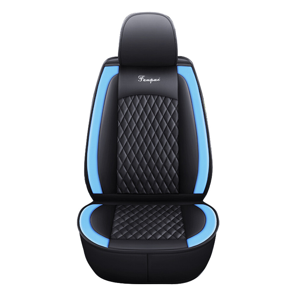 Car Seat Covers for Lexus 5-Seats Leather Protection Cushion Black Blue CT0008