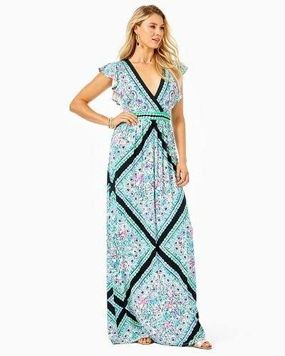 lilly pulitzer roselle maxi dress Summer Maxi Lilly Pulitzer Long Sleeve Dresses Lilly Pulitzer Roselle Maxi Dress Nordstrom