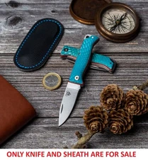 Cudeman MT-10 Folding Knife 1.5" Vanadium Molybdenum Steel Blade Juma Handle