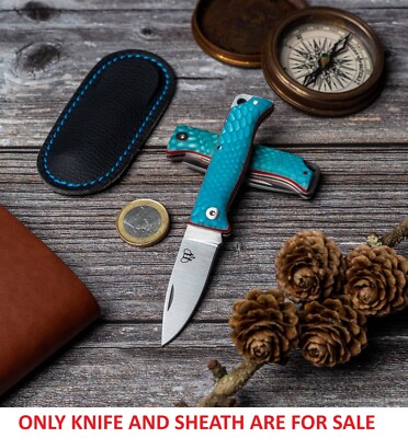 Cudeman MT-10 Folding Knife 1.5'' Vanadium Molybdenum Steel Blade Juma Handle