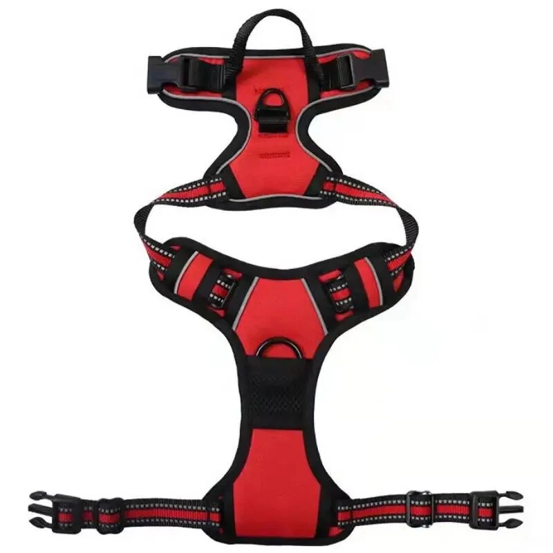 Dog Harness No Pull Reflective Vest with Easy Control Handle Walking Training US