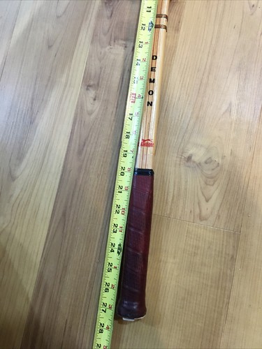 VTG Slazenger Demon Wooden Squash Racket #4004 Crown Made in Japan GUC - Picture 11 of 13