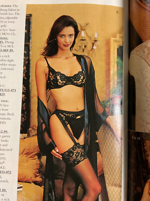 Vintage Victoria's Secret City Sale 1996 Stephanie Seymour sexy