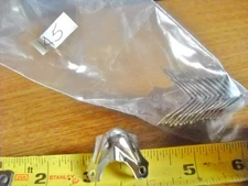 12 Metal corner protector 1" storage decorative hope doll toolbox trunk music