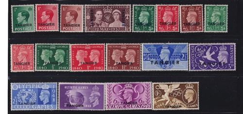 TÁNGER #508-516/518-524/527-30 1948 Juegos Olímpicos Sobreimpresión Como Nuevo con bisagras - Imagen 2 de 2