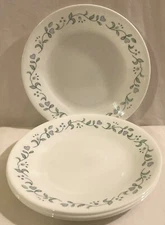 Corelle Country Cottage Bread & Butter Plates Set Of 4 Excellent