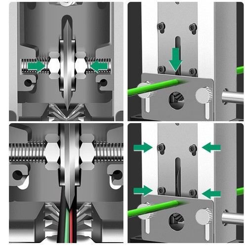 Household Manual Wire Stripper 1-25mm Cable Electric Peeling Machine F1F0 - Picture 8 of 11