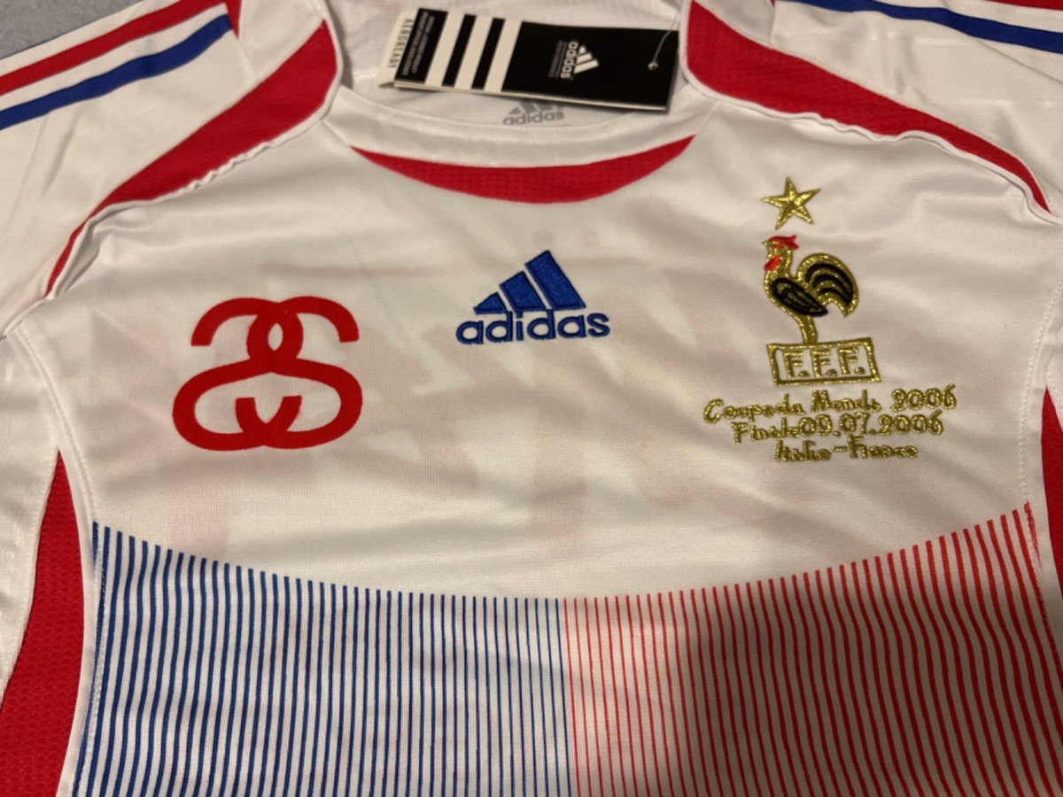 ADIDAS JUNIOR'S STUSSY X FRANCE JERSEY WHITE ~ SZ M ~ NWT | eBay ADIDAS JUNIOR'S STUSSY X FRANCE JERSEY WHITE ~ SZ M ~ NWT | eBay