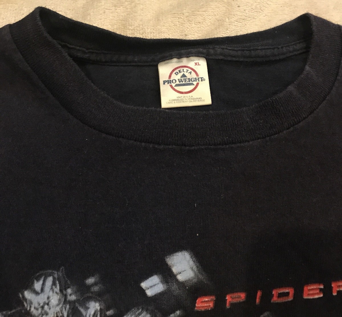 VTG SPIDER-MAN T-SHIRT DELTA PRO WEIGHT XL - See Description