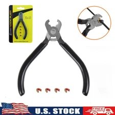 Archery String Nocking Points Pliers Strings Knock Set W/4 String nocking Points