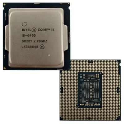 Intel  Core  i5-6400 Prozessor SR2BY 2,7GHZ 4-Core  6MB LGA1151 CPU
