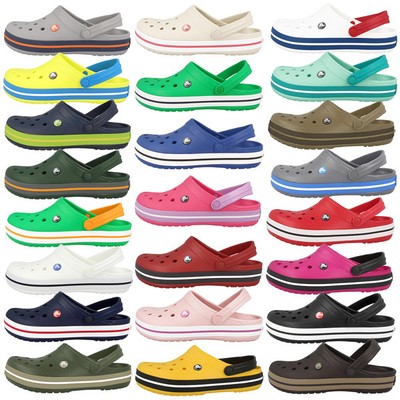 CROCS CROCBAND CLOG SANDALE RED 11016-610 CLOGS SCHUHE BADESCHUHE 2.5 CLASSIC