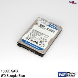 NOTEBOOK LAPTOP 2.5" WESTERN DIGITAL WD WD1600BEVT HDD FESTPLATTE 160GB SATA