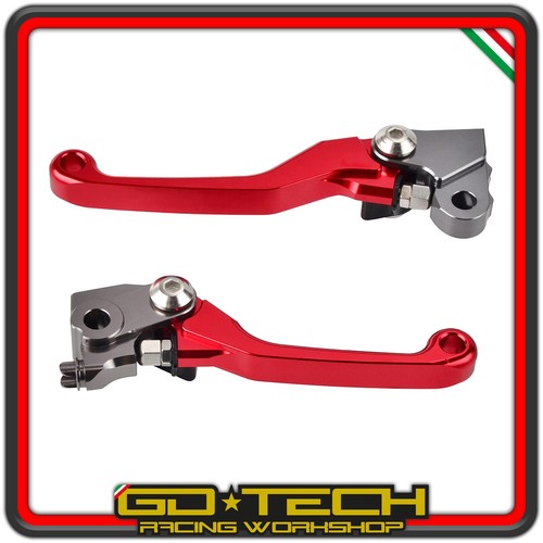 LEVE FRENO FRIZIONE ANTIROTTURA SNODATE CNC HONDA CRF 250 450 R RX 2007-2022 - Imagen 7 de 7