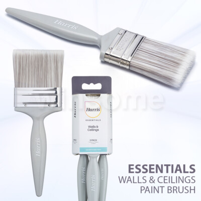 3er Pack Pinsel Für Wandfarbe Harris Seriously Good Pinsel Ohne Verlust - 3er Pack Hochwertige Pinsel Für Decke