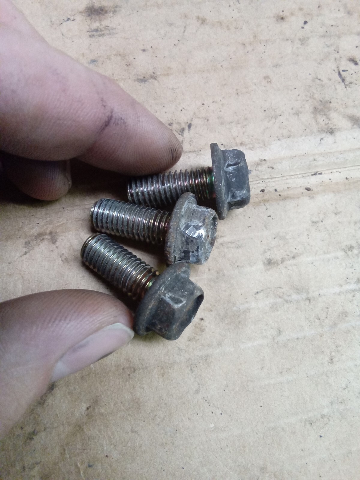 0306 Nissan 350z Vq35de Serpentine Belt Tensioner Mounting Bolts